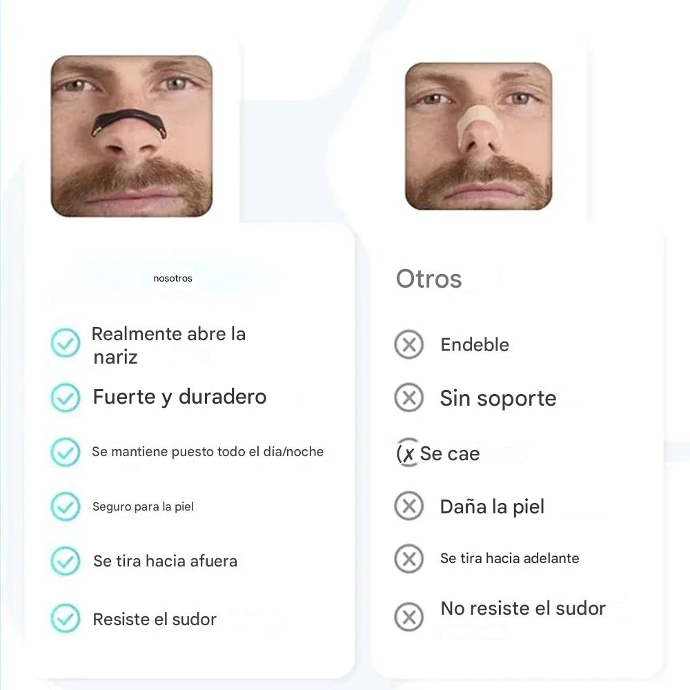 (30% DE DESCUENTO) Dispositivo de pinza nasal antirronquidos