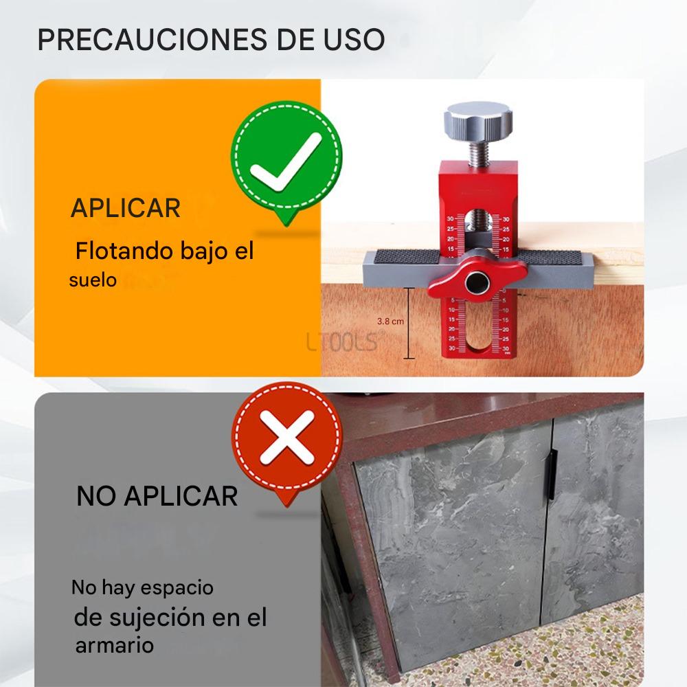 (30% DE DESCUENTO) Equilibrador rápido de puertas de gabinete 2 en 1