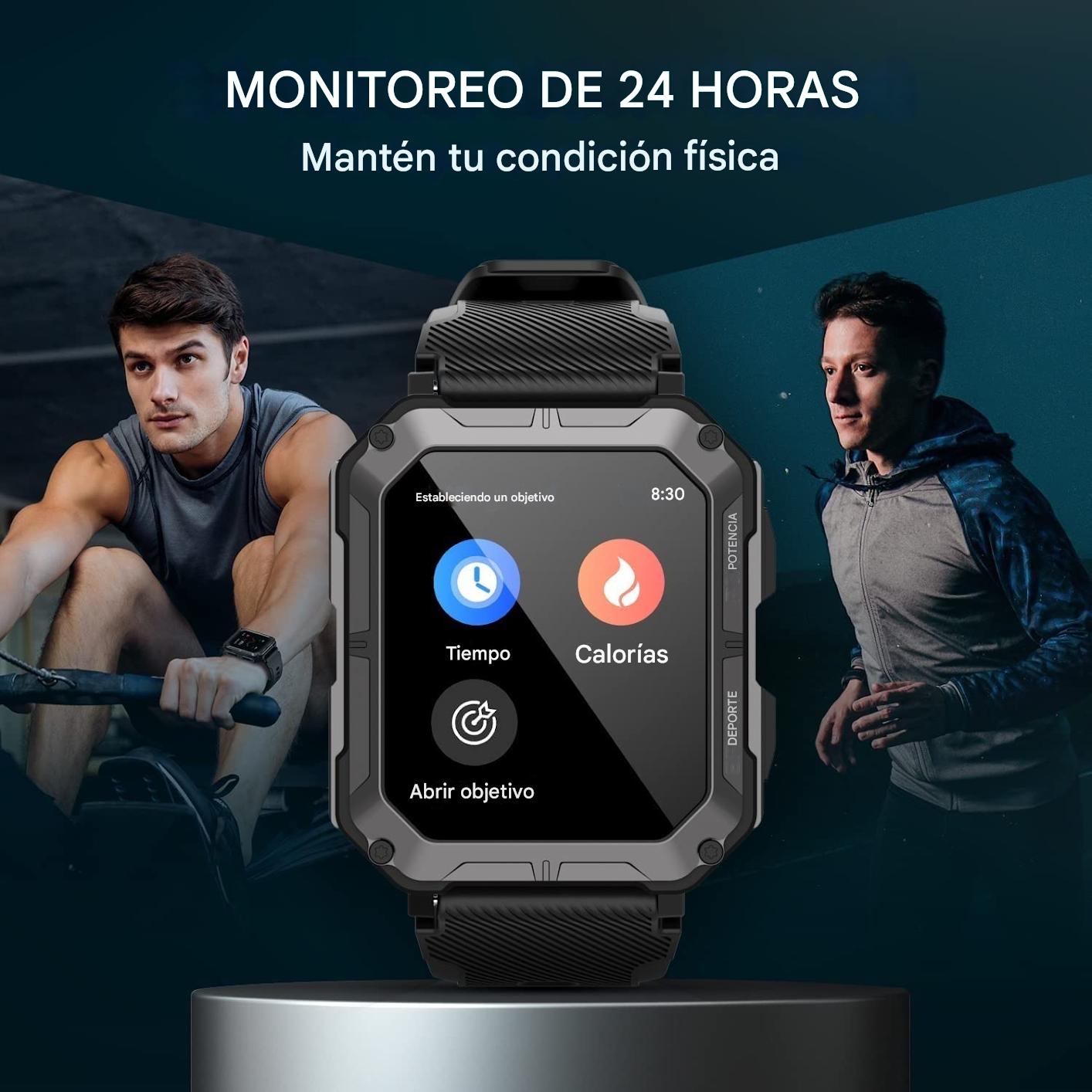 (30% DE DESCUENTO) Reloj inteligente de tres pruebas para deportes al aire libre