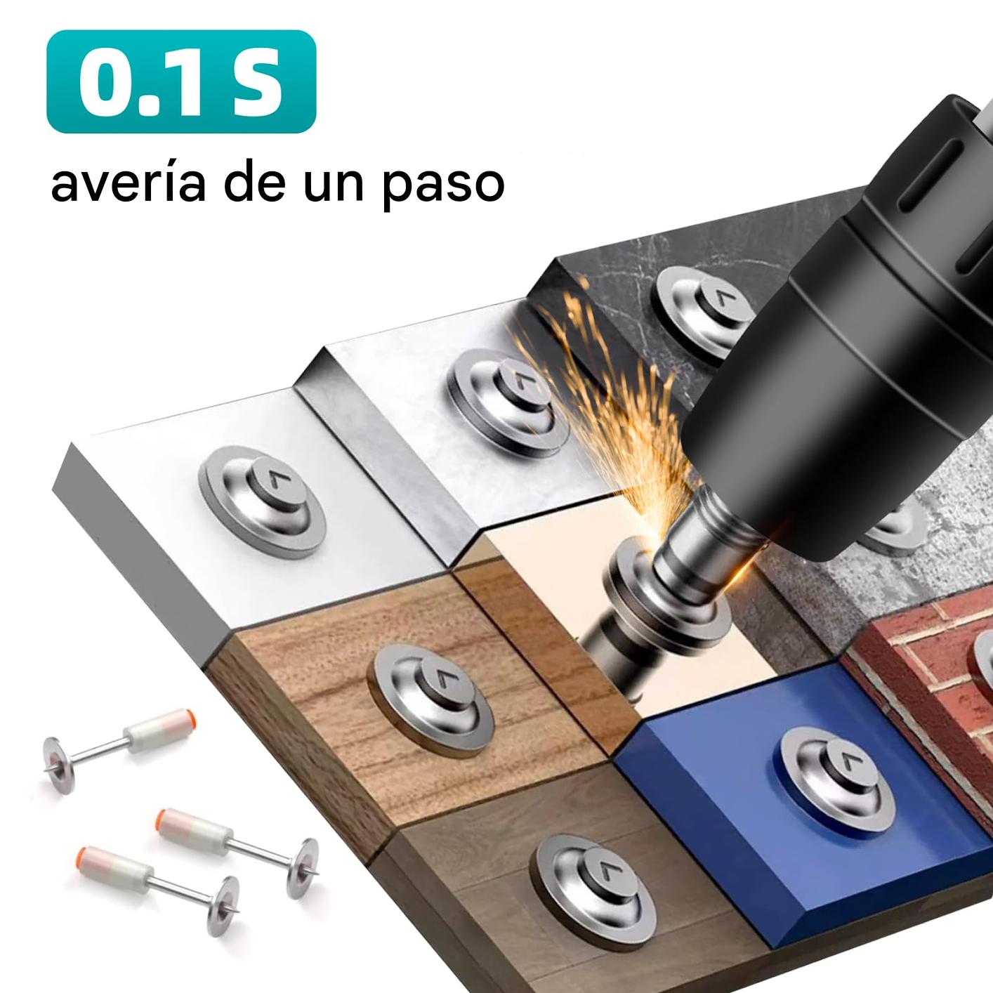 (30% DE DESCUENTO)Pistolas de hormigón Pistolas de acero manuales ajustables Fijación de pared Potencia