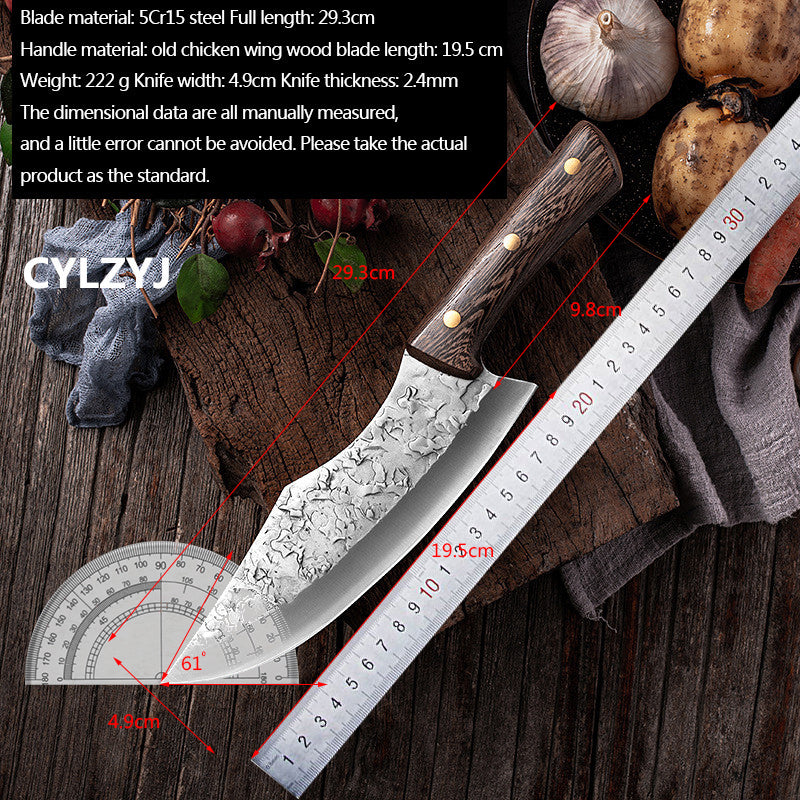 (30% DE DESCUENTO) Cuchillo de deshuesar forjado Cuchillo de carnicero