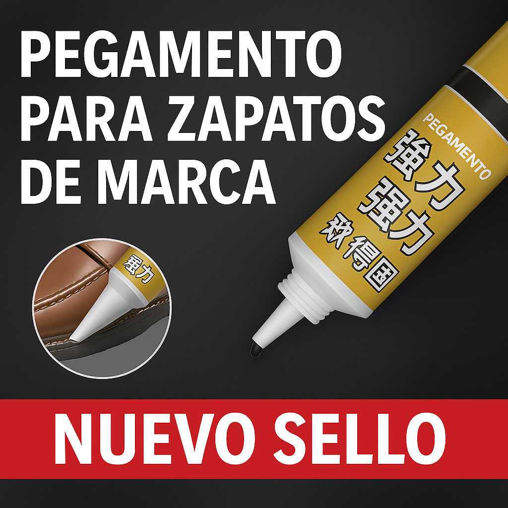 Pegamento para Zapatos 1630 - Impermeable, Flexible y Transparente