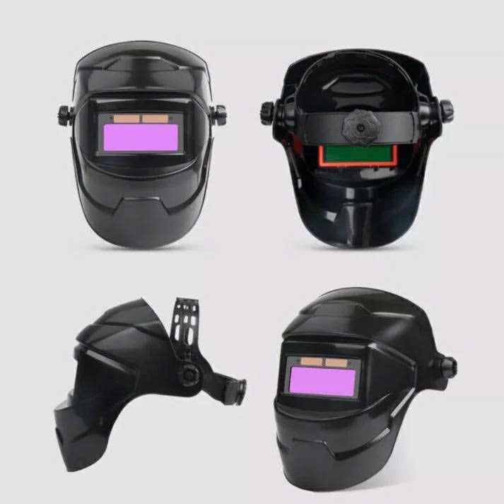 (30% DE DESCUENTO) Casco de soldadura con máscara y faro recargable