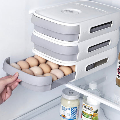 (30% DE DESCUENTO) Cajón apilable para guardar huevos