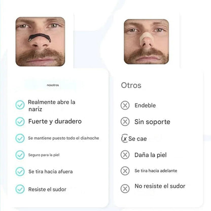 (30% DE DESCUENTO) Dispositivo de pinza nasal antirronquidos