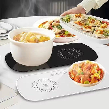 (30% DE DESCUENTO) Bandeja eléctrica para calentar alimentos Bandeja para calentar alimentos
