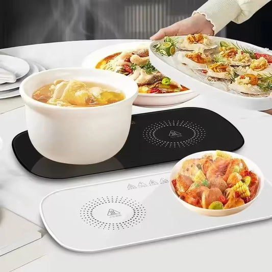 (30% DE DESCUENTO) Bandeja eléctrica para calentar alimentos Bandeja para calentar alimentos