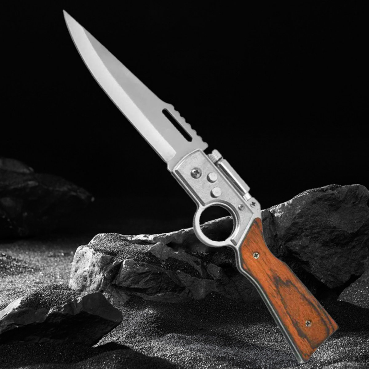 Cuchillo Mini Diseño Mecánico