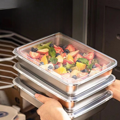 (30% DE DESCUENTO) Contenedor de alimentos de acero inoxidable 304: máxima frescura y seguridad