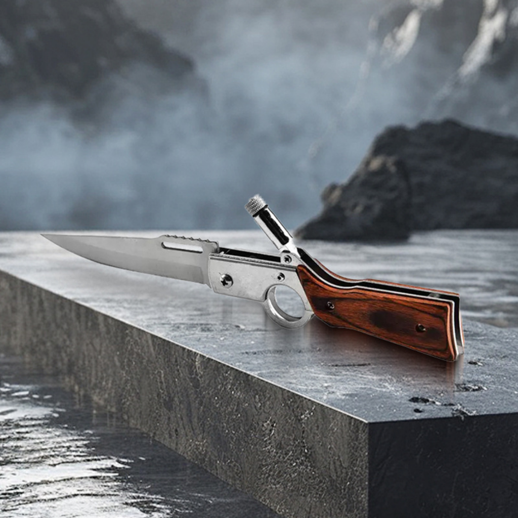 Cuchillo Mini Diseño Mecánico