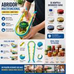 Abridor de Frascos Multifuncional