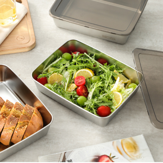 (30% DE DESCUENTO) Contenedor de alimentos de acero inoxidable 304: máxima frescura y seguridad