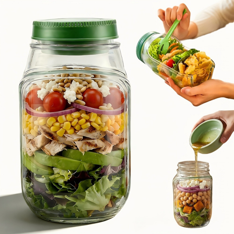 Bote para ensalada