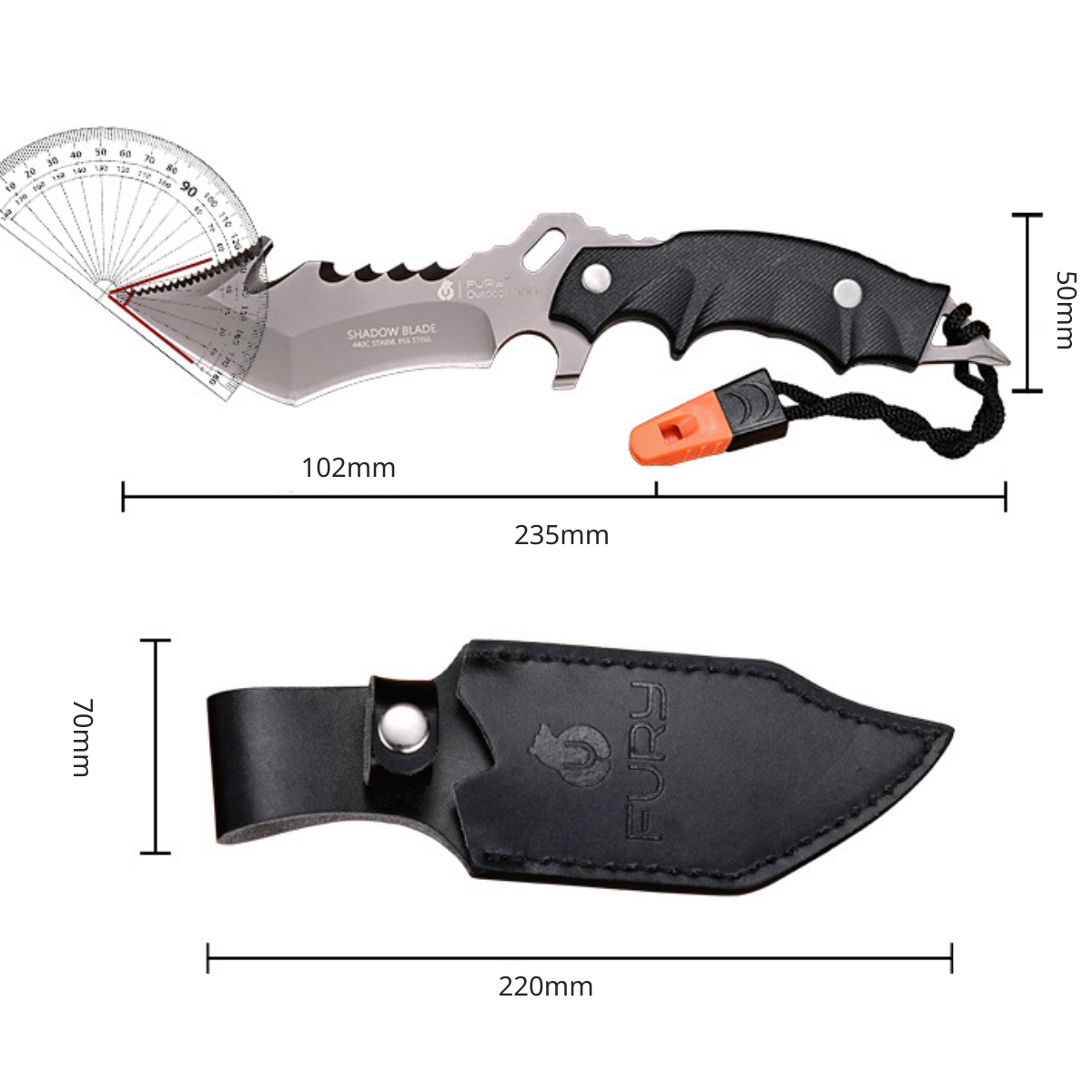 Cuchillo Outdoor Acero Inoxidable