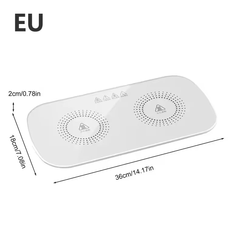(30% DE DESCUENTO) Bandeja eléctrica para calentar alimentos Bandeja para calentar alimentos