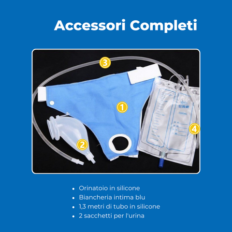 (30% DE DESCUENTO) Colector de orina reutilizable de silicona con sonda urinaria
