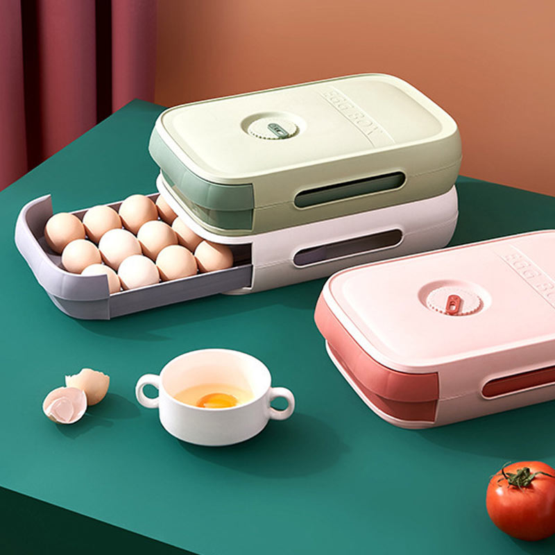 (30% DE DESCUENTO) Cajón apilable para guardar huevos