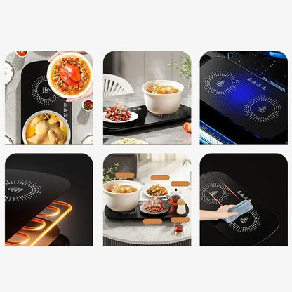 (30% DE DESCUENTO) Bandeja eléctrica para calentar alimentos Bandeja para calentar alimentos