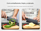(30% DE DESCUENTO) Juego de cuchillos de cocina de acero inoxidable para el hogar de regalo