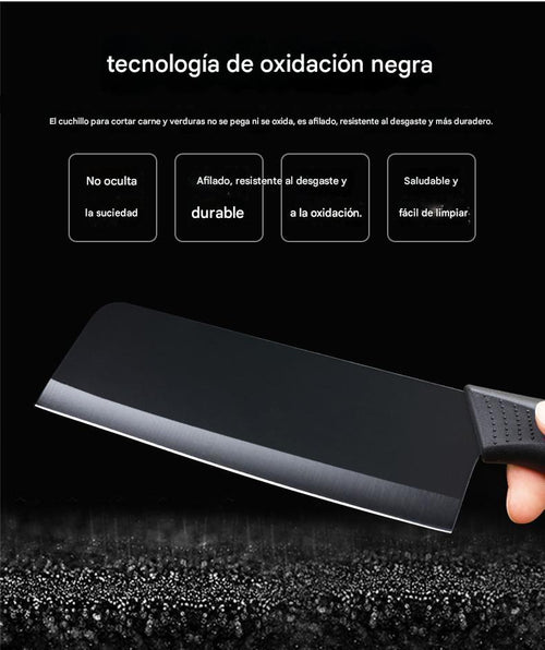 (30% DE DESCUENTO) Juego de cuchillos de cocina de acero inoxidable para el hogar de regalo