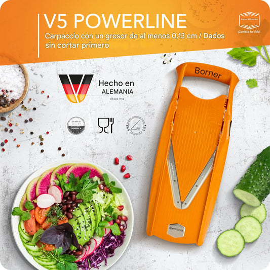 (30% DE DESCUENTO) Cortador multifuncional en forma de V de acero inoxidable, cortador de frutas y verduras con 5 cuchillas, herramienta de cocina