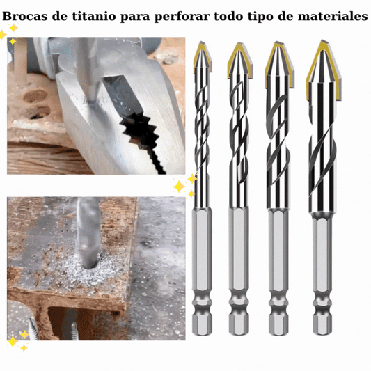 (30% DE DESCUENTO) Juego de brocas de aleación de carbono con vástago hexagonal