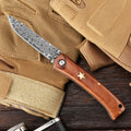 Cuchillo Damasco Compacto Para Frutas