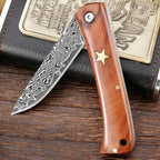 Cuchillo Damasco Compacto Para Frutas