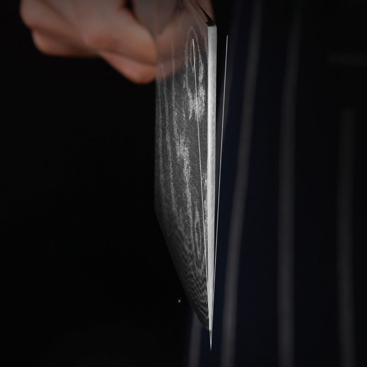 Acero Damasco Cuchillo Fileteador