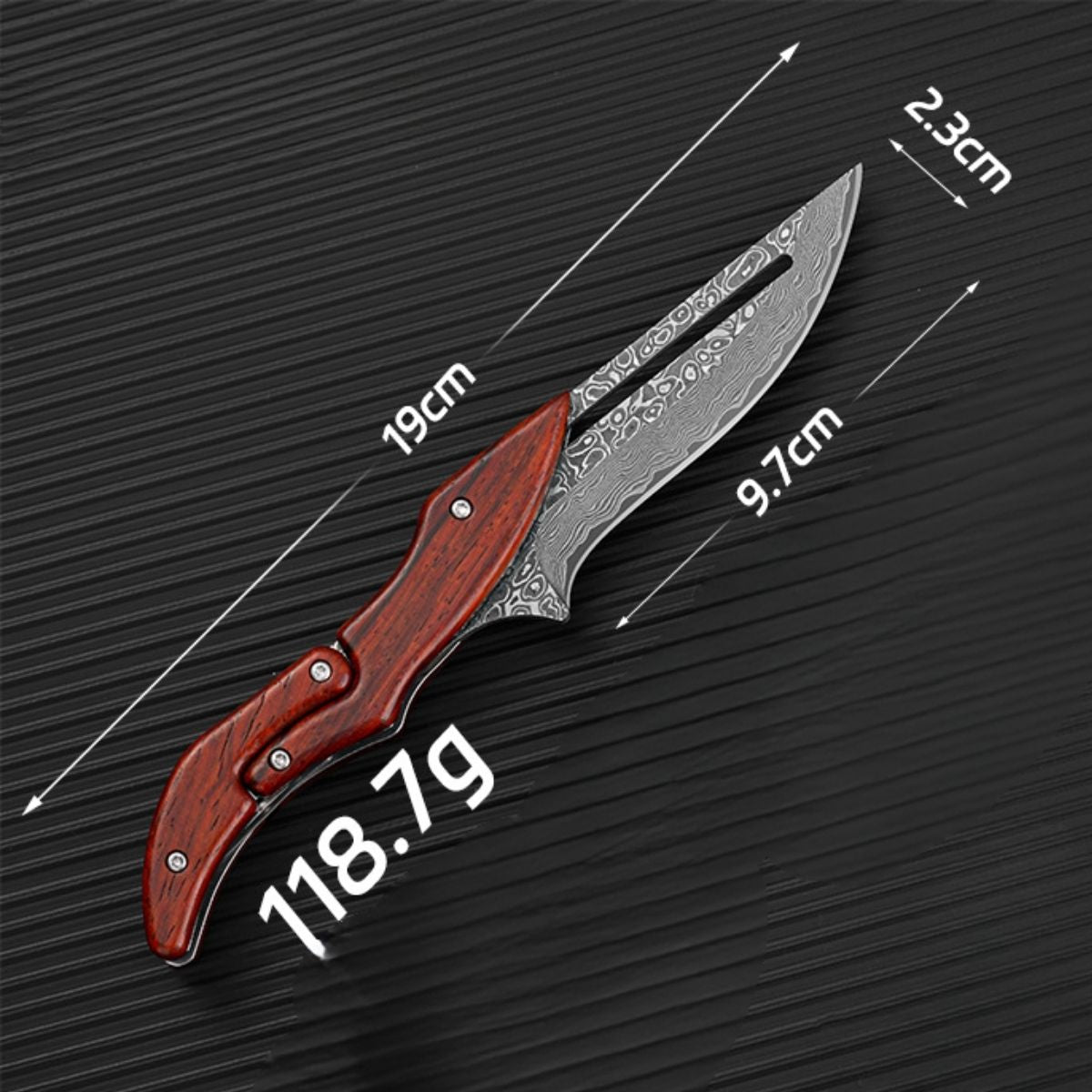 Cuchillo Damasco Pro Ultra Afilado