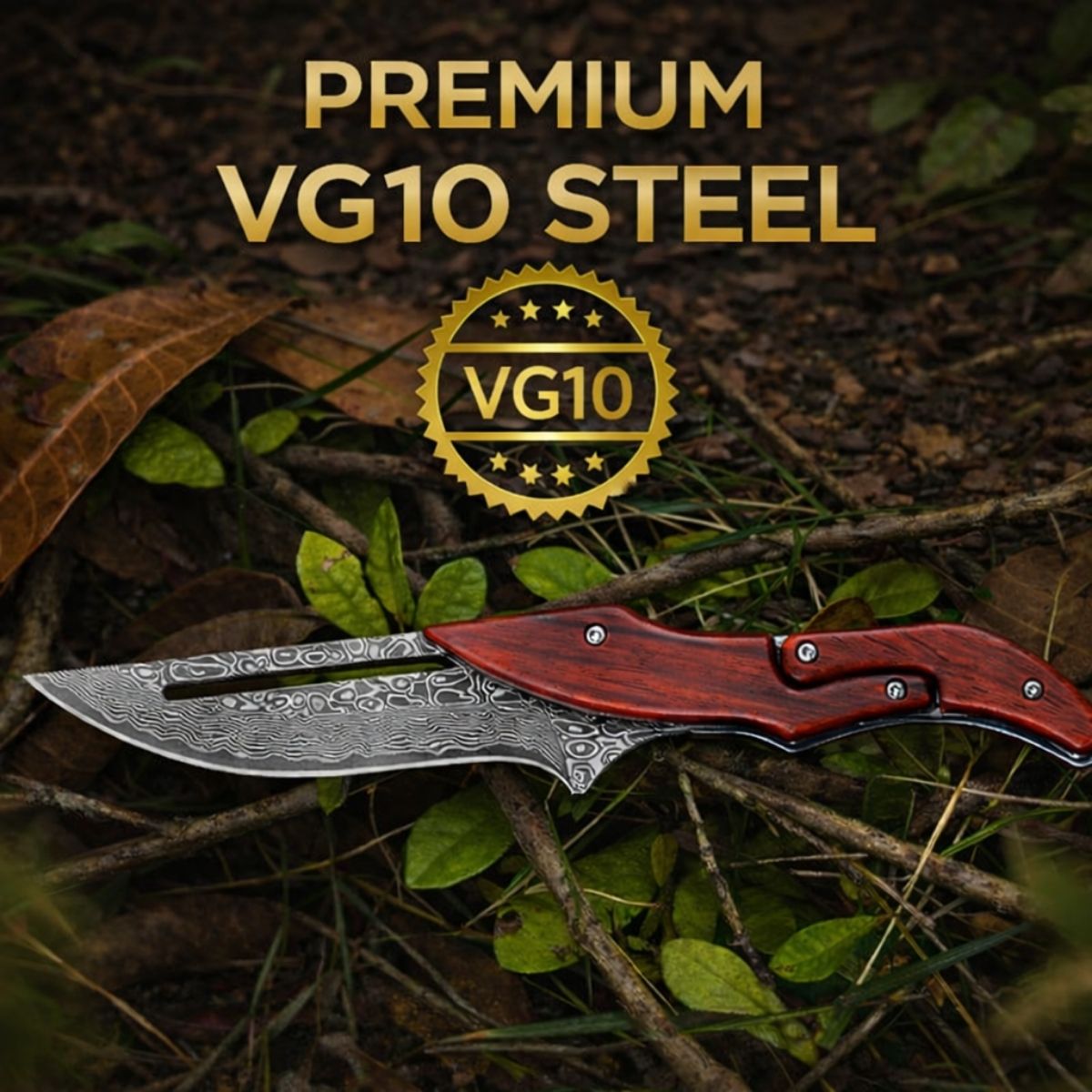 Cuchillo Damasco Pro Ultra Afilado