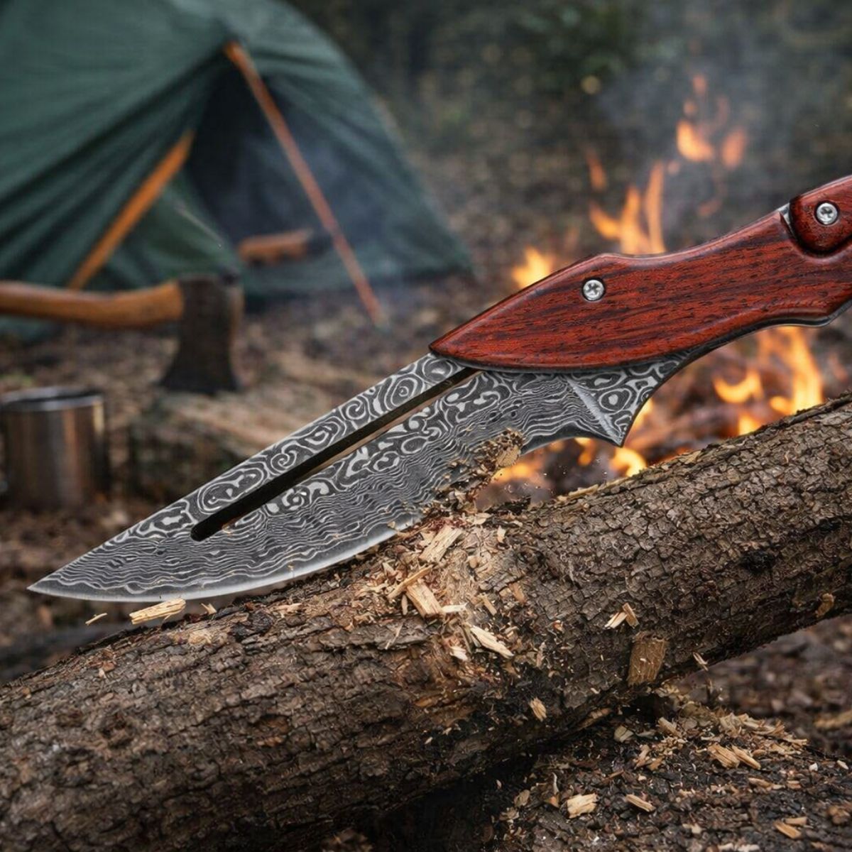 Cuchillo Damasco Pro Ultra Afilado