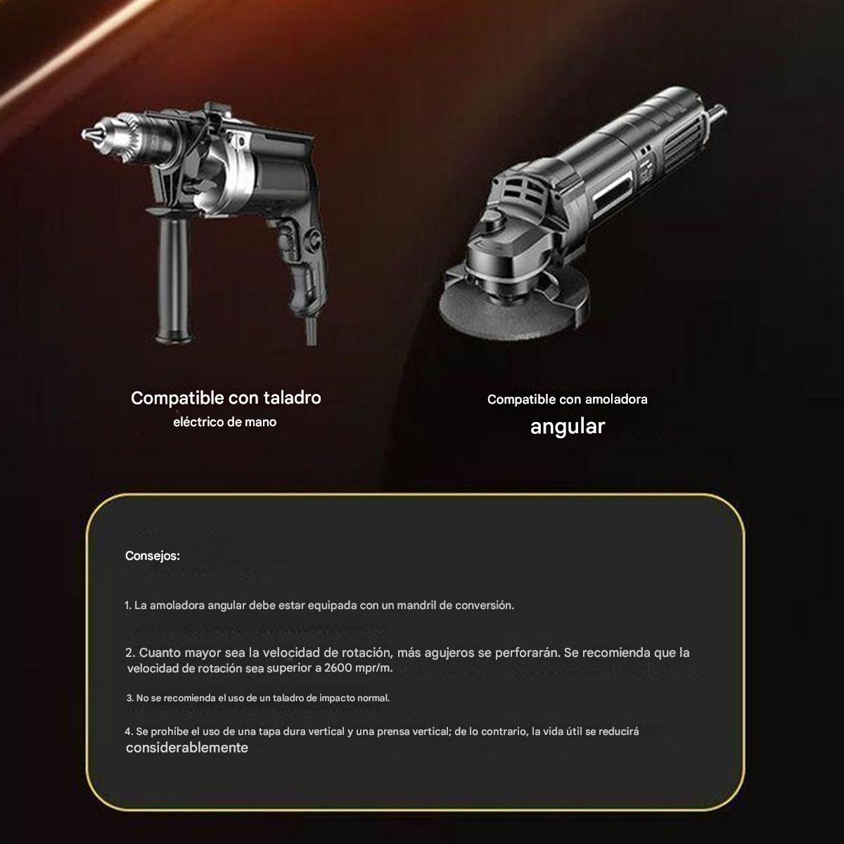 (30% DE DESCUENTO) Juego de brocas de aleación de carbono con vástago hexagonal