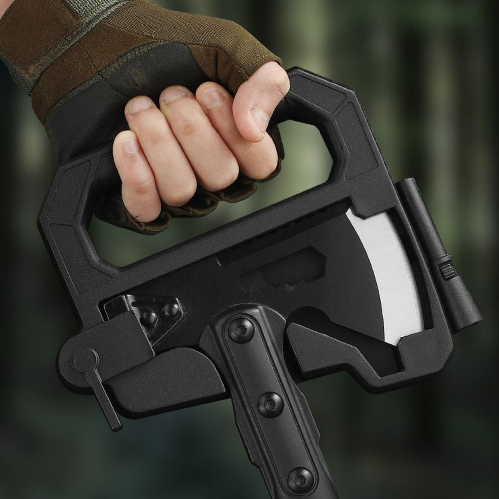 Hacha Táctica Multifunción de Supervivencia