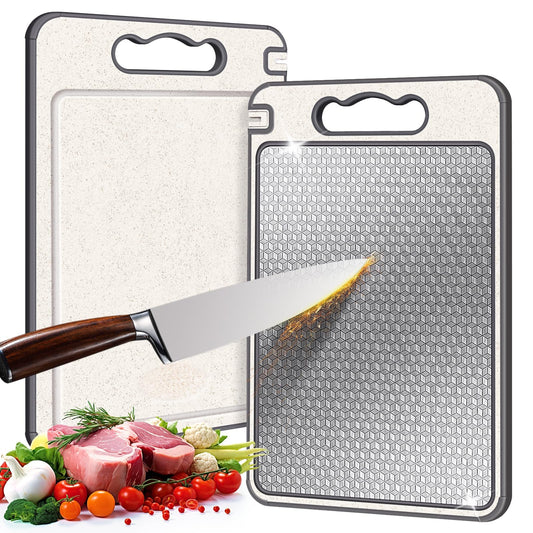 (30% DE DESCUENTO) Nueva tabla de cortar de cocina de titanio