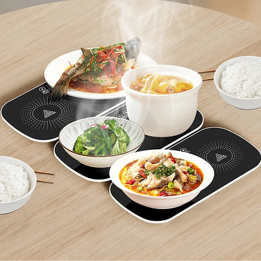 (30% DE DESCUENTO) Bandeja eléctrica para calentar alimentos Bandeja para calentar alimentos