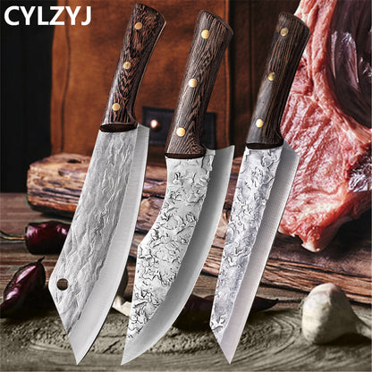(30% DE DESCUENTO)  Cuchillo de deshuesar forjado Cuchillo de carnicero