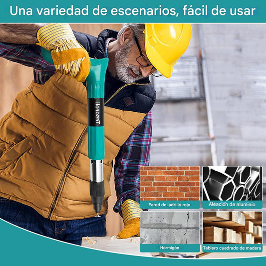 (30% DE DESCUENTO)Pistolas de hormigón Pistolas de acero manuales ajustables Fijación de pared Potencia