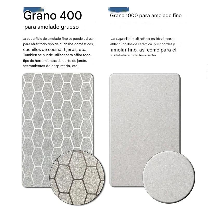 (30% DE DESCUENTO) Afilador de cuchillos 5 en 1 con barras de diamante