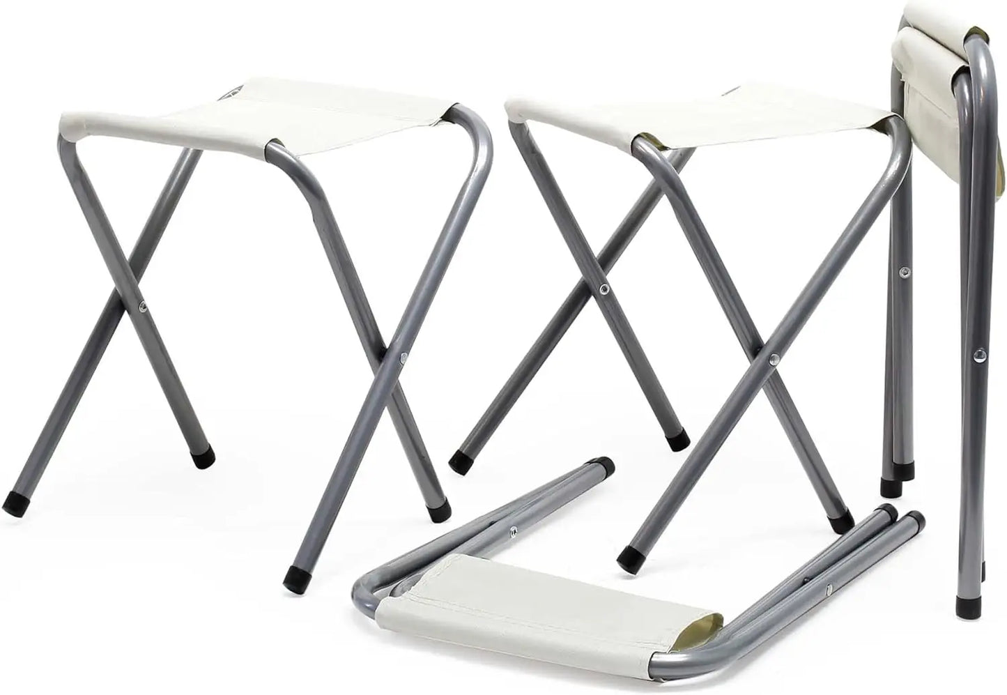 (30% DE DESCUENTO)Mesa de camping 120x60x70cm con 4 taburetes plegables