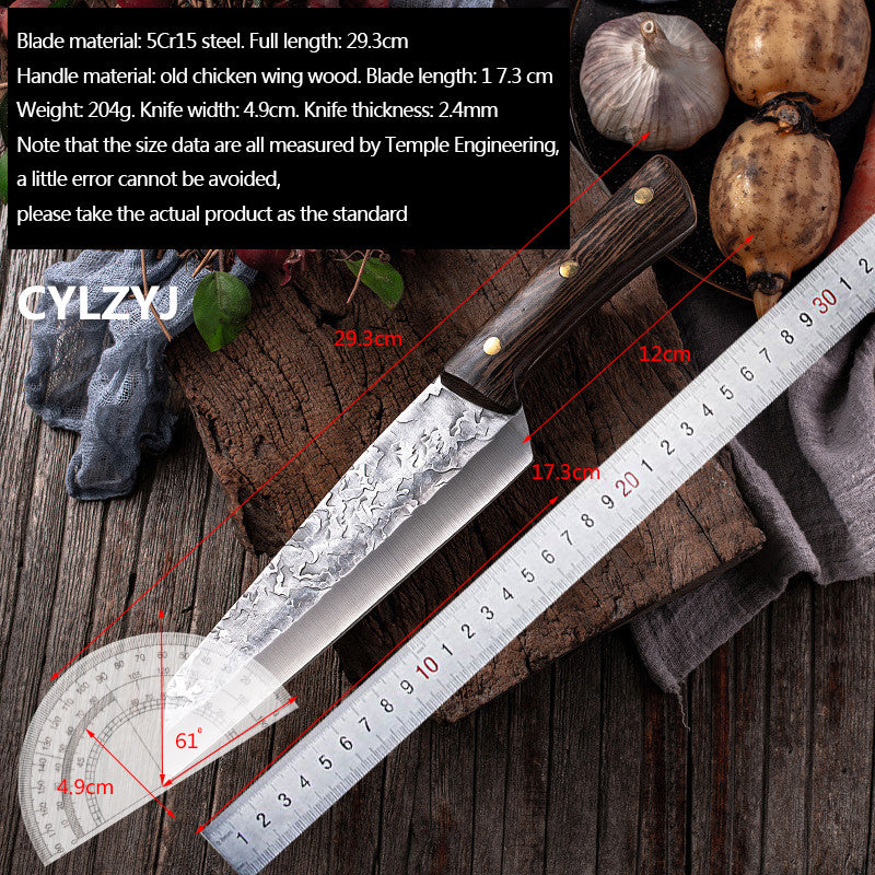 (30% DE DESCUENTO)  Cuchillo de deshuesar forjado Cuchillo de carnicero