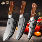 (30% DE DESCUENTO) Cuchillo de cocina para huesos de 6"7" y 8" Cuchillo para carne, hueso, pescado y verduras