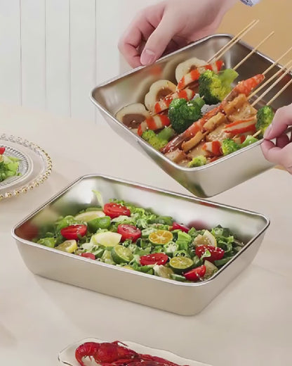 (30% DE DESCUENTO) Contenedor de alimentos de acero inoxidable 304: máxima frescura y seguridad