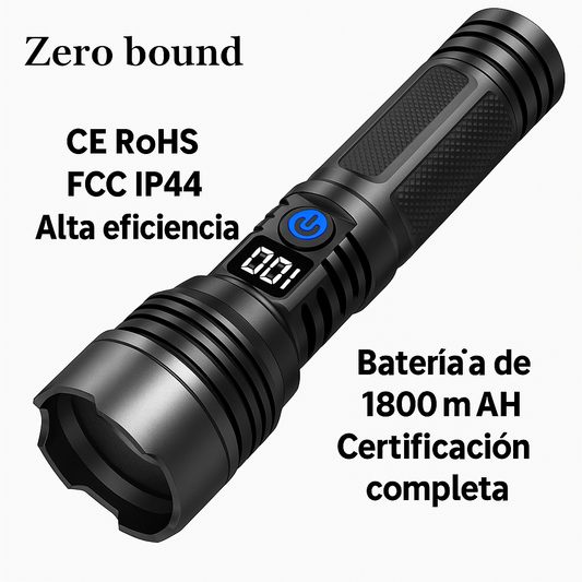 Linterna LED Súper Potente 5 en 1