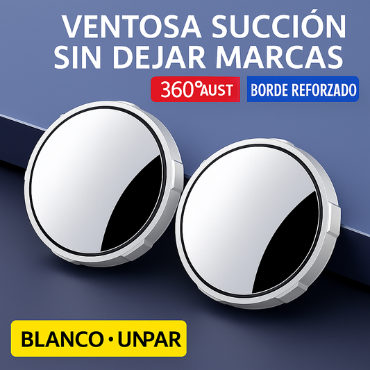 Espejo Retrovisor Auxiliar 360° – Visión Ampliada y Mayor Seguridad