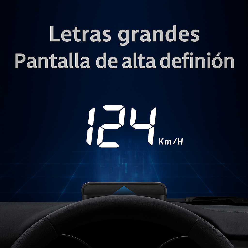 ( 30% de descuento ) Proyector de Velocidad para Parabrisas