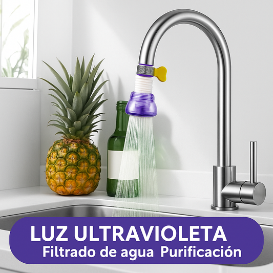 Rociador de Grifo Extensible Anti-Salpicaduras Universal