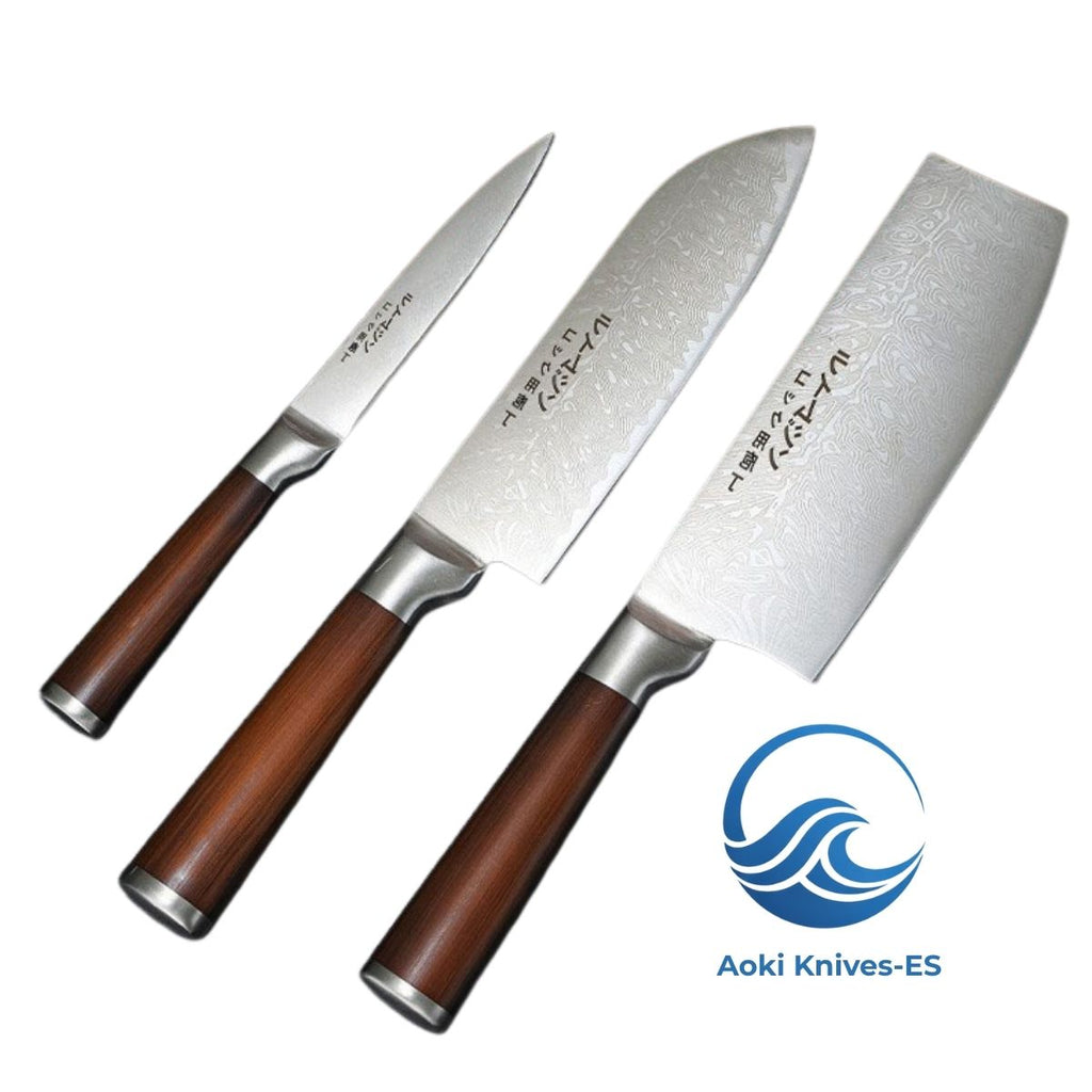 Set de Cuchillos japonés de 3 piezas
