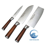 Set de Cuchillos japonés de 3 piezas