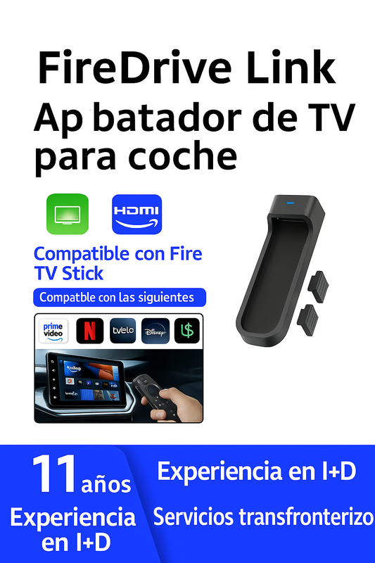 Convierte tu Pantalla del Coche en un Cine con Fire TV Stick